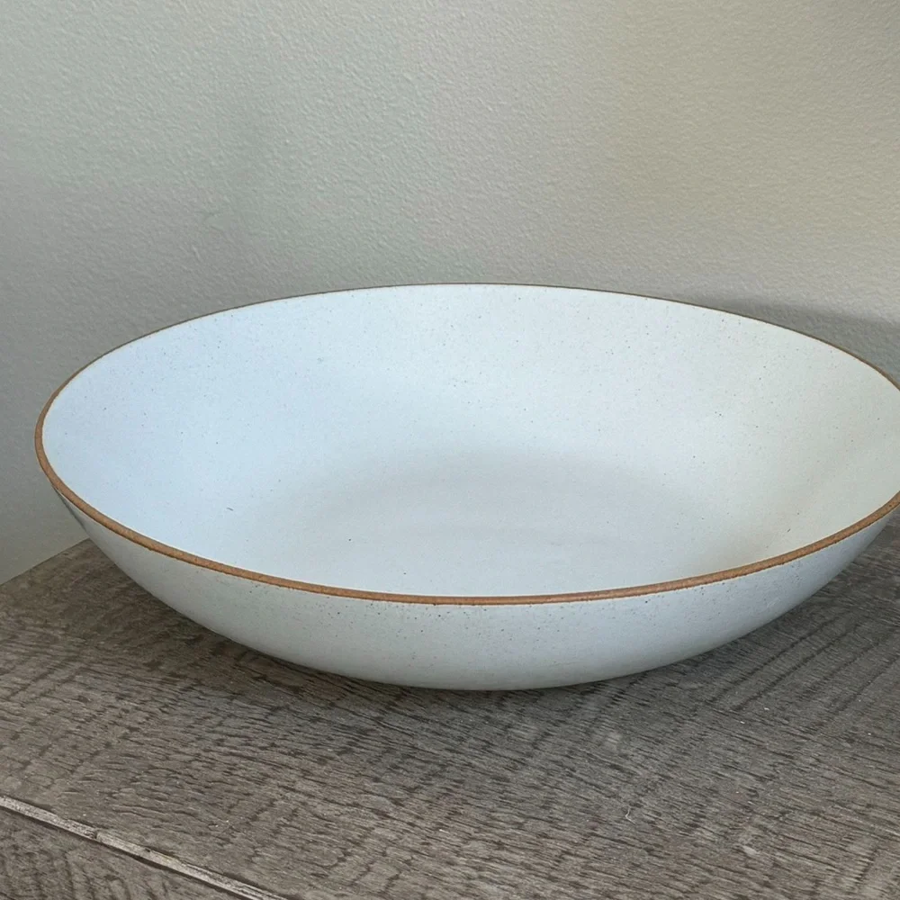 West Elm Stoneware Large Fruit / Serving Bowl